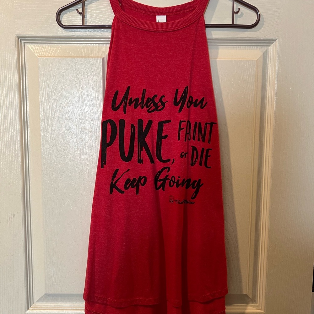 Red Sleeveless Kids Dress